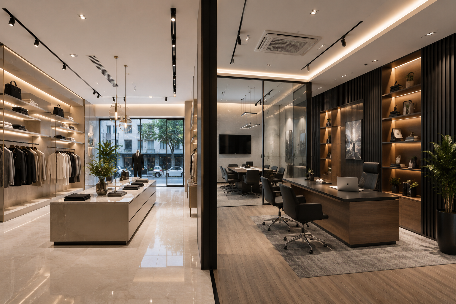 Modern villa detay